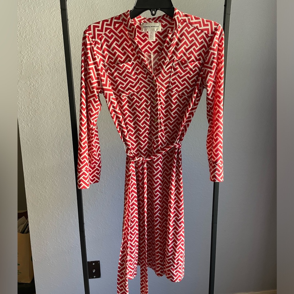 Donna Morgan Long Sleeve Dress